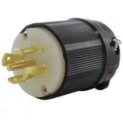 NEMA 20 Amp 3-Phase 120/208-Volt 3PY 5-Wire Locking Male Plug with UL C-UL Approval by AC WORKS