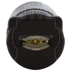 NEMA L6-15P 15 Amp 250-Volt 3-Prong Locking Male Plug by AC WORKS 10 NEMA L6-15P 15 Amp 250-Volt 3-Prong Locking Male Plug by AC WORKS -AC WORKS Shop black ac works electrical plugs connectors asl615p 1f 1000
