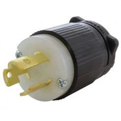 NEMA L7-15P 15 Amp 277-Volt 3-Prong Locking Male Plug with UL, C-UL Approval by AC WORKS