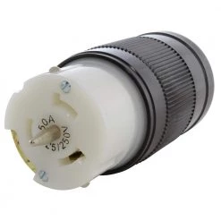 California Standard CS6364 50 Amp 125/250-Volt 4-Prong Locking Female Connector Assembly by AC WORKS