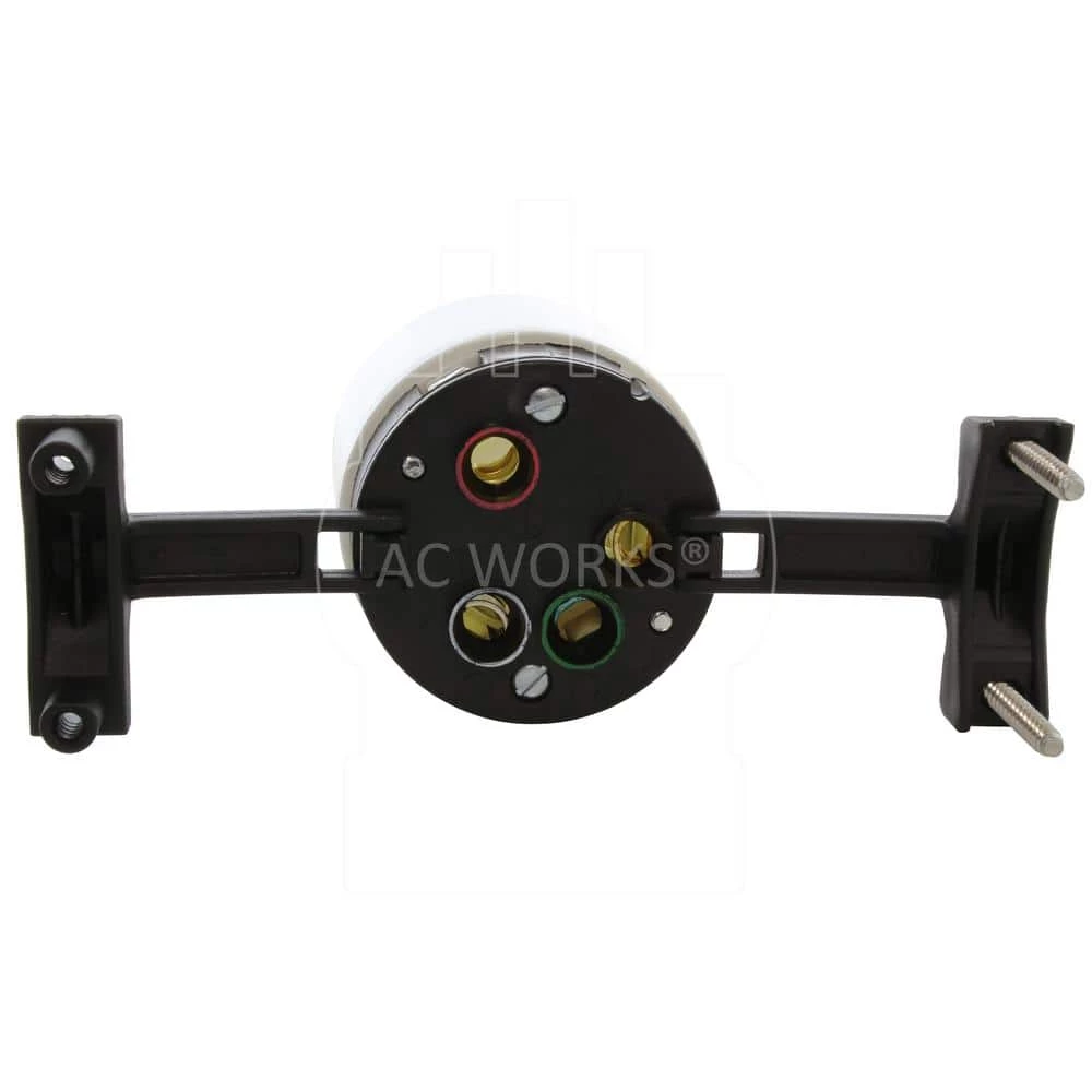 California Standard CS6365 50 Amp 125/250-Volt 4-Wires Locking Male Plug Assembly by AC WORKS 8 California Standard CS6365 50 Amp 125/250-Volt 4-Wires Locking Male Plug Assembly by AC WORKS - Image 7