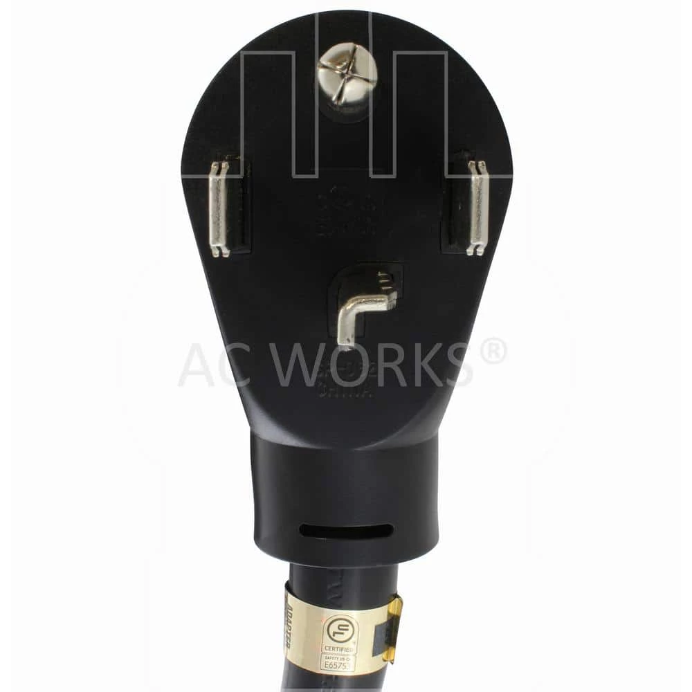 10 ft. 30 Amp 125/250 -Volt NEMA 14-30 4-Prong Dryer Heavy-Duty STW 10/4 Extension Cord by AC WORKS 5 10 ft. 30 Amp 125/250 -Volt NEMA 14-30 4-Prong Dryer Heavy-Duty STW 10/4 Extension Cord by AC WORKS - Image 3