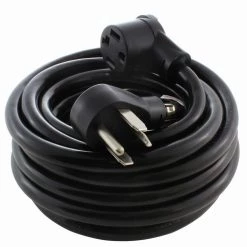 10 ft. 30 Amp 125/250 -Volt NEMA 14-30 4-Prong Dryer Heavy-Duty STW 10/4 Extension Cord by AC WORKS