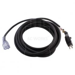 25 ft. 15/20 Amp 12/3 Household Outdoor Extension Cord by AC WORKS 15 25 ft. 15/20 Amp 12/3 Household Outdoor Extension Cord by AC WORKS -AC WORKS Shop black ac works general purpose cords 15 20aex 050d 76 1000