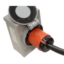 75 ft. SOOW 10/3 NEMA L6-30 30 Amp 250-Volt Rubber Extension Cord by AC WORKS 14 75 ft. SOOW 10/3 NEMA L6-30 30 Amp 250-Volt Rubber Extension Cord by AC WORKS -AC WORKS Shop black ac works general purpose cords l630pr 075e fa 1000