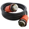 100 ft. 6/4 SOOW NEMA SS2-50 50 Amp 125-Volt/250-Volt Marine Boat Rubber Extension Cord by AC WORKS -AC WORKS Shop black ac works general purpose cords mss2pr 100e 64 1000