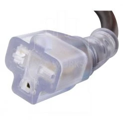 25 ft. 12/3 SJTW 20 Amp 250-Volt NEMA 6-20 Indoor/Outdoor Lighted End Anti-Cold Weather Extension Cord by AC WORKS -AC WORKS Shop black ac works general purpose cords s620pr 025 1f 1000