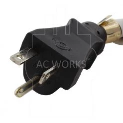 25 ft. 12/3 SJTW 20 Amp 250-Volt NEMA 6-20 Indoor/Outdoor Lighted End Anti-Cold Weather Extension Cord by AC WORKS -AC WORKS Shop black ac works general purpose cords s620pr 025 4f 1000