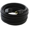 50 ft. SOOW 10-Gauge NEMA 5-15P to NEMA 5-20R 15 Amp/20 Amp Super Duty Rubber Extension Cord by AC WORKS