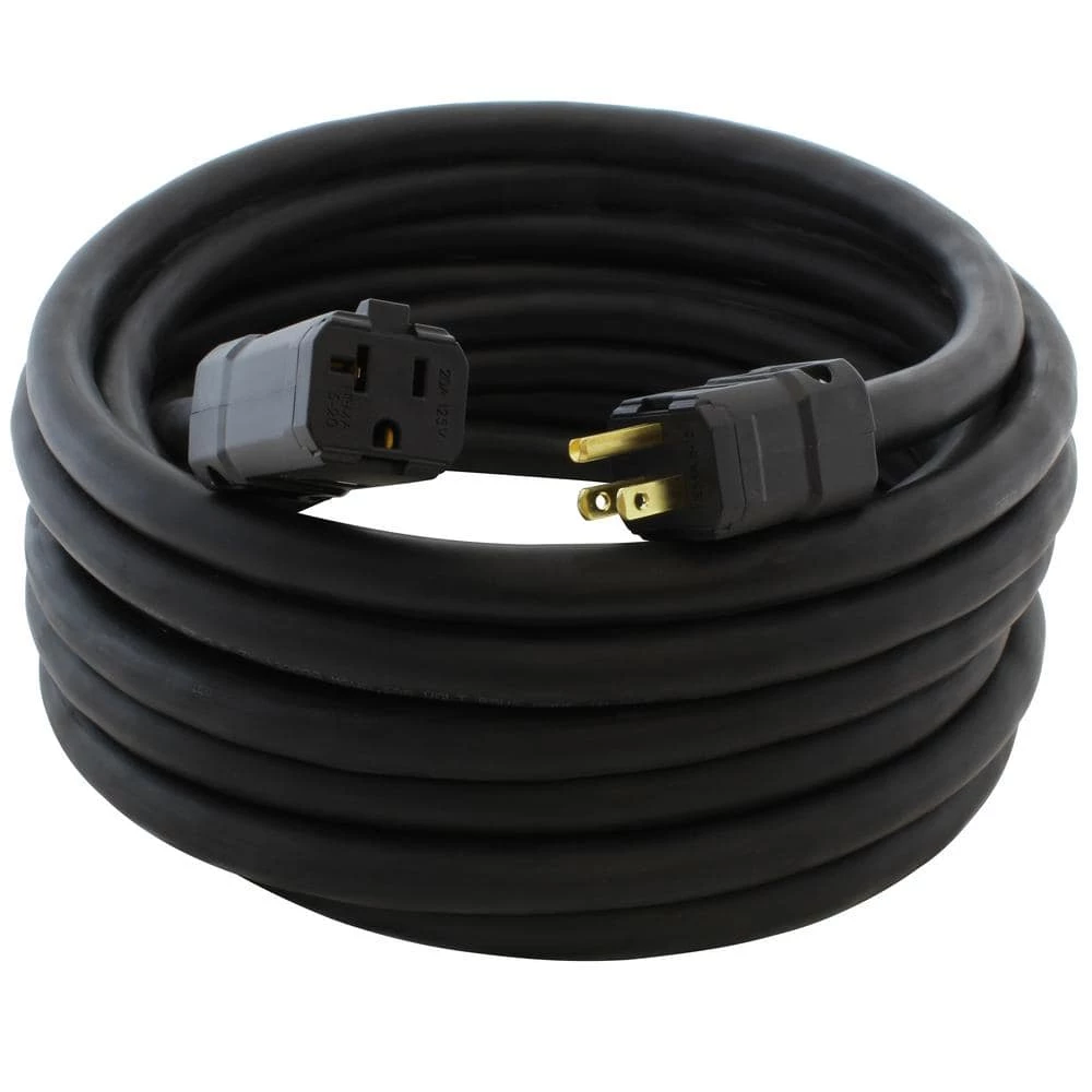 75 ft. SOOW 10 Gauge NEMA 5-15P to NEMA 5-20R 15/20 Amp Super Duty Rubber Extension Cord by AC WORKS 3 75 ft. SOOW 10 Gauge NEMA 5-15P to NEMA 5-20R 15/20 Amp Super Duty Rubber Extension Cord by AC WORKS