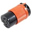 AC Connectors NEMA L14-20R 20 Amp 125/250-Volt 4-Prong Assembly Locking Female Connector by AC WORKS -AC WORKS Shop black orange ac works electrical plugs connectors asl1420r 64 1000