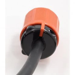 NEMA L5-20P 20 Amp 125-Volt 3-Prong Assembly Locking Male Plug by AC WORKS 13 NEMA L5-20P 20 Amp 125-Volt 3-Prong Assembly Locking Male Plug by AC WORKS -AC WORKS Shop black orange ac works electrical plugs connectors asl520p 31 1000
