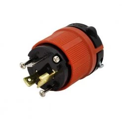NEMA L5-20P 20 Amp 125-Volt 3-Prong Assembly Locking Male Plug by AC WORKS