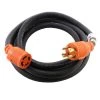 AC Connectors 10 ft. 10/4 Heavy Duty SOOW L14-30 30 Amp 125/250-Volt Generator Rubber Extension Cord by AC WORKS -AC WORKS Shop black orange ac works general purpose cords l1430pr 010 64 1000