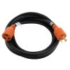 AC Connectors 10 ft. SOOW 12/3 NEMA L5-20 20 Amp 125-Volt Rubber Extension Cord by AC WORKS 2 AC Connectors 10 ft. SOOW 12/3 NEMA L5-20 20 Amp 125-Volt Rubber Extension Cord by AC WORKS -AC WORKS Shop black orange ac works general purpose cords l520pr 010 64 1000