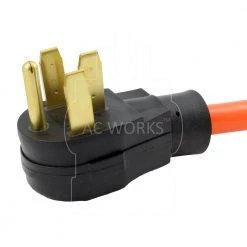 10/4 STW 1.5FT 1450P 50 Amp RV/Range/Generator Plug to L14-30R 4-Prong 30 Amp Locking Connector by AC WORKS 9 10/4 STW 1.5FT 1450P 50 Amp RV/Range/Generator Plug to L14-30R 4-Prong 30 Amp Locking Connector by AC WORKS -AC WORKS Shop black orange ac works plug adapters s1450l1430 018 4f 1000
