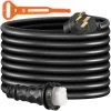 RV Shore Power Extension Cord 50 ft. 50 Amp Heavy-Duty Twist Lock Cord 50 Amp RV Replacement Cord UL Approved by VEVOR 1 RV Shore Power Extension Cord 50 ft. 50 Amp Heavy-Duty Twist Lock Cord 50 Amp RV Replacement Cord UL Approved by VEVOR -AC WORKS Shop black vevor general purpose cords hjljqyt50x50dsk01v1 64 1000