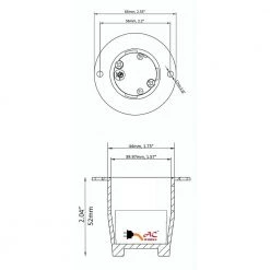 20 Amp 250-Volt NEMA 6-20R Flanged Mounting HVAC/ Power Tools Outlet Receptacle with Cover by AC WORKS 11 20 Amp 250-Volt NEMA 6-20R Flanged Mounting HVAC/ Power Tools Outlet Receptacle with Cover by AC WORKS -AC WORKS Shop black white ac works electrical outlets receptacles asou620r wc 44 1000