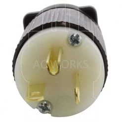 20 Amp 125-Volt NEMA 5-20P 3-Prong Industrial Heavy Duty Grade Male Plug by AC WORKS 9 20 Amp 125-Volt NEMA 5-20P 3-Prong Industrial Heavy Duty Grade Male Plug by AC WORKS -AC WORKS Shop black white ac works electrical plugs connectors as520p 4f 1000