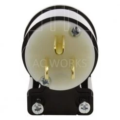 15 Amp 125-Volt NEMA 5-15P 3-Prong All Angles Elbow Household Male Plug by AC WORKS 13 15 Amp 125-Volt NEMA 5-15P 3-Prong All Angles Elbow Household Male Plug by AC WORKS -AC WORKS Shop black white ac works electrical plugs connectors ase515p 1f 1000