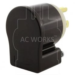 15 Amp 125-Volt NEMA 5-15P 3-Prong All Angles Elbow Household Male Plug by AC WORKS 14 15 Amp 125-Volt NEMA 5-15P 3-Prong All Angles Elbow Household Male Plug by AC WORKS -AC WORKS Shop black white ac works electrical plugs connectors ase515p 44 1000