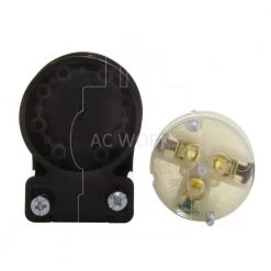 15 Amp 125-Volt NEMA 5-15P 3-Prong All Angles Elbow Household Male Plug by AC WORKS 16 15 Amp 125-Volt NEMA 5-15P 3-Prong All Angles Elbow Household Male Plug by AC WORKS -AC WORKS Shop black white ac works electrical plugs connectors ase515p 76 1000