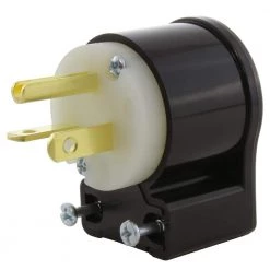 20 Amp 125-Volt NEMA 5-20P All Angles Elbow Industrial Heavy Duty Grade Male Plug by AC WORKS