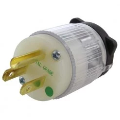 NEMA 5-15P 15 Amp 125-Volt Medical/Hospital Grade Plug with UL C-UL Approval by AC WORKS