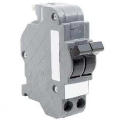 New UBIF Thin 20 Amp 1 in. 2-Pole Federal Pacific Stab-Loc Type NC Replacement Circuit Breaker by Connecticut Electric