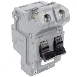 New UBIF Thick 125 Amp 2 in. 2-Pole Federal Pacific Bolt-On Type NB Replacement Circuit Breaker by Connecticut Electric