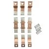 New In-Stock 45 Amp 3 Pole Contact Kit Direct Substitute for Citation Series A1 6-24-2 Nema Size 2 by Connecticut Electric 1 New In-Stock 45 Amp 3 Pole Contact Kit Direct Substitute for Citation Series A1 6-24-2 Nema Size 2 by Connecticut Electric -AC WORKS Shop connecticut electric motor parts accessories beb6242 64 1000
