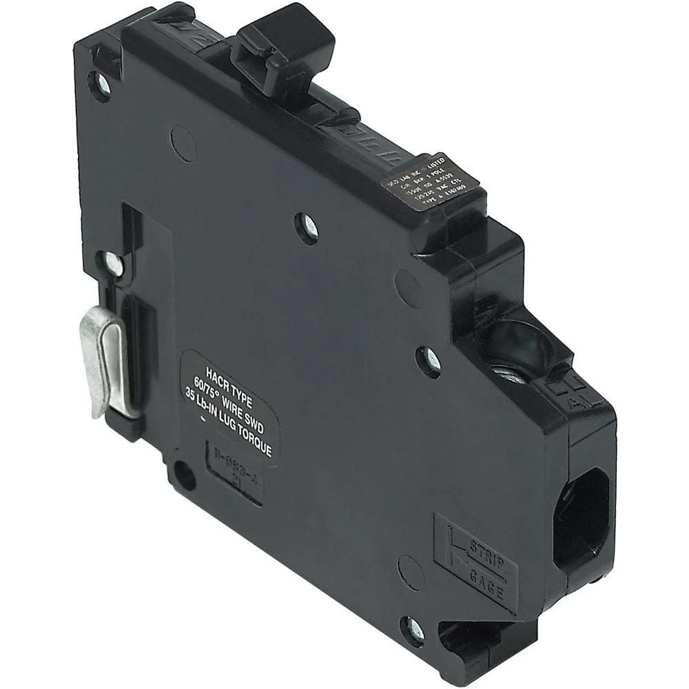 New Challenger 20 Amp 1/2 in. 1-Pole Type A Replacement Left Clip Thin Circuit Breaker by Connecticut Electric 3 New Challenger 20 Amp 1/2 in. 1-Pole Type A Replacement Left Clip Thin Circuit Breaker by Connecticut Electric