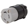 Gray NEMA L6-30R 30 Amp 250-Volt 3-Prong Locking Female Connector with UL, C-UL Approval by AC WORKS -AC WORKS Shop gray ac works electrical plugs connectors asl630r gy 64 1000