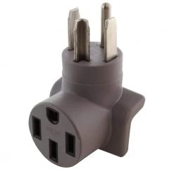 AC Connectors EV Charging Adapter NEMA 14-30P 4-Prong Dryer Plug to Tesla Electrical Vehicle Charging by AC WORKS
