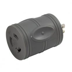 EVSE Upgrade Electric Vehicle Charging Adapter 15 Amp Household Plug to L6-20R Female by AC WORKS