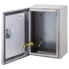 720 cu. in. Electrical Box NENA 4X IP66 Wall Mount Junction Outlet Box 12x10x6 Stainless Steel 1-Gang 4 Knockouts by VEVOR -AC WORKS Shop gray vevor boxes brackets dqx304bxg12106001v0 64 1000