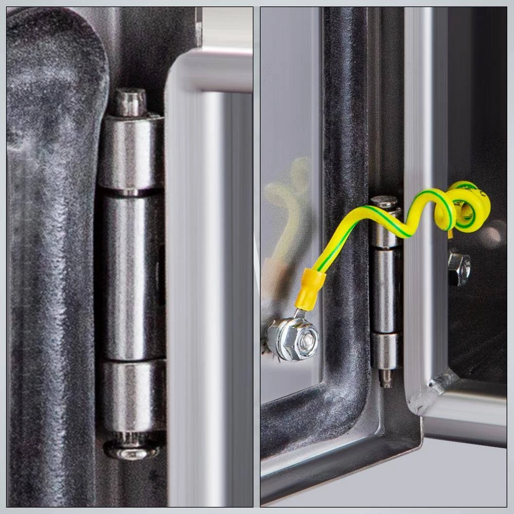 2048 cu. in. Electrical Box NENA 4X IP66 Wall Mount Junction Outlet Box 16x16x8 Stainless Steel 1-Gang 4 Knockouts by VEVOR 5 2048 cu. in. Electrical Box NENA 4X IP66 Wall Mount Junction Outlet Box 16x16x8 Stainless Steel 1-Gang 4 Knockouts by VEVOR - Image 4