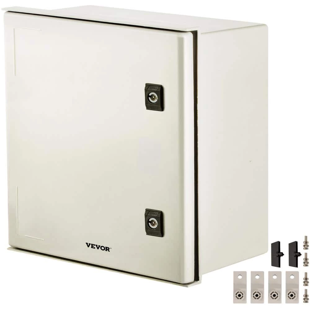 2048 cu. in. Electrical Box NENA 4X IP66 16x16x8 Junction Outlet Box Wall Mount Fiberglass 1-Gang with Mounting Plate by VEVOR 3 2048 cu. in. Electrical Box NENA 4X IP66 16x16x8 Junction Outlet Box Wall Mount Fiberglass 1-Gang with Mounting Plate by VEVOR