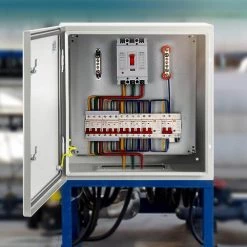 Electrical Box 24 in. x 24 in. x 8 in. NEMA 4X Steel Enclosure Waterproof Electrical Junction Box With Mounting Plate by VEVOR -AC WORKS Shop gray vevor weatherproof boxes dqxjstcfs60x60x20v0 31 1000