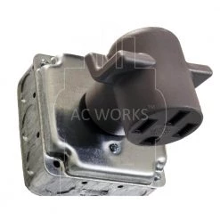 Electric Vehicle Charging Adapter for Tesla Use (50 Amp, NEMA 10-50 Plug to NEMA 14-50 Tesla Connector) by AC WORKS 15 Electric Vehicle Charging Adapter for Tesla Use (50 Amp, NEMA 10-50 Plug to NEMA 14-50 Tesla Connector) by AC WORKS -AC WORKS Shop modern gray ac works plug adapters ev1050ms 31 1000