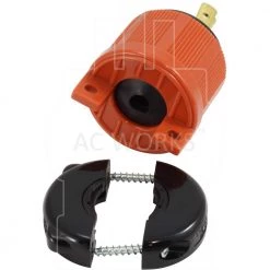 NEMA L15-20P 3-Phase 20 Amp 250-Volt 4-Prong Assembly Locking Male Plug by AC WORKS 11 NEMA L15-20P 3-Phase 20 Amp 250-Volt 4-Prong Assembly Locking Male Plug by AC WORKS -AC WORKS Shop orange ac works electrical plugs connectors asl1520p 44 1000