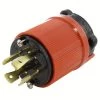 NEMA L15-30P 3-Phase 30 Amp 250-Volt 4-Prong Locking Male Plug with UL, C-UL Approval by AC WORKS -AC WORKS Shop orange ac works electrical plugs connectors asl1530p 64 1000
