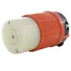 NEMA 20 Amp 3-Phase 120/208-Volt 3PY 5-Wire Locking Female Connector with UL C-UL Approval by AC WORKS -AC WORKS Shop orange ac works electrical plugs connectors asl2120r 64 1000