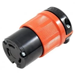 NEMA L6-30R 30A 250-Volt 3-Prong Locking Female Connector with UL, C-UL Approval by AC WORKS
