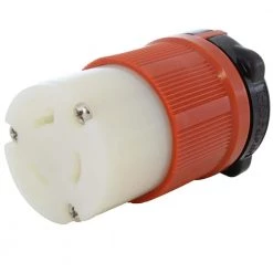 NEMA L7-20R 20 Amp 277-Volt 3-Prong Locking Female Connector with UL, C-UL Approval by AC WORKS