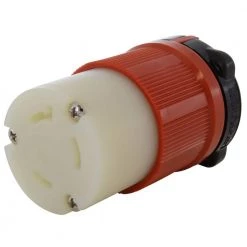 Nema L7-30R 30 Amp 277-Volt 3-Prong Locking Female Connector with UL, C-UL Approval by AC WORKS