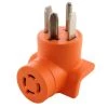 Dryer Outlet Adapter 4-Prong Dryer 14-30P Plug to 4-Prong 20 Amp Locking L14-20R Adapter by AC WORKS 1 Dryer Outlet Adapter 4-Prong Dryer 14-30P Plug to 4-Prong 20 Amp Locking L14-20R Adapter by AC WORKS -AC WORKS Shop orange ac works plug adapters ad1430l1420 64 1000