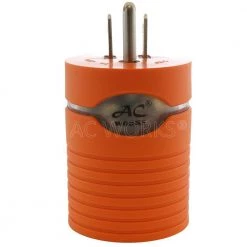 Locking Adapter Household 15 Amp 5-15P Plug to Locking 15 Amp L5-15R Female Connector by AC WORKS 13 Locking Adapter Household 15 Amp 5-15P Plug to Locking 15 Amp L5-15R Female Connector by AC WORKS -AC WORKS Shop orange ac works plug adapters ad515l515 fa 1000