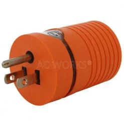 15 Amp Plug to Locking 20 Amp L5-20R Female Connector Household Locking Adapter by AC WORKS 15 15 Amp Plug to Locking 20 Amp L5-20R Female Connector Household Locking Adapter by AC WORKS -AC WORKS Shop orange ac works plug adapters ad515l520 44 1000