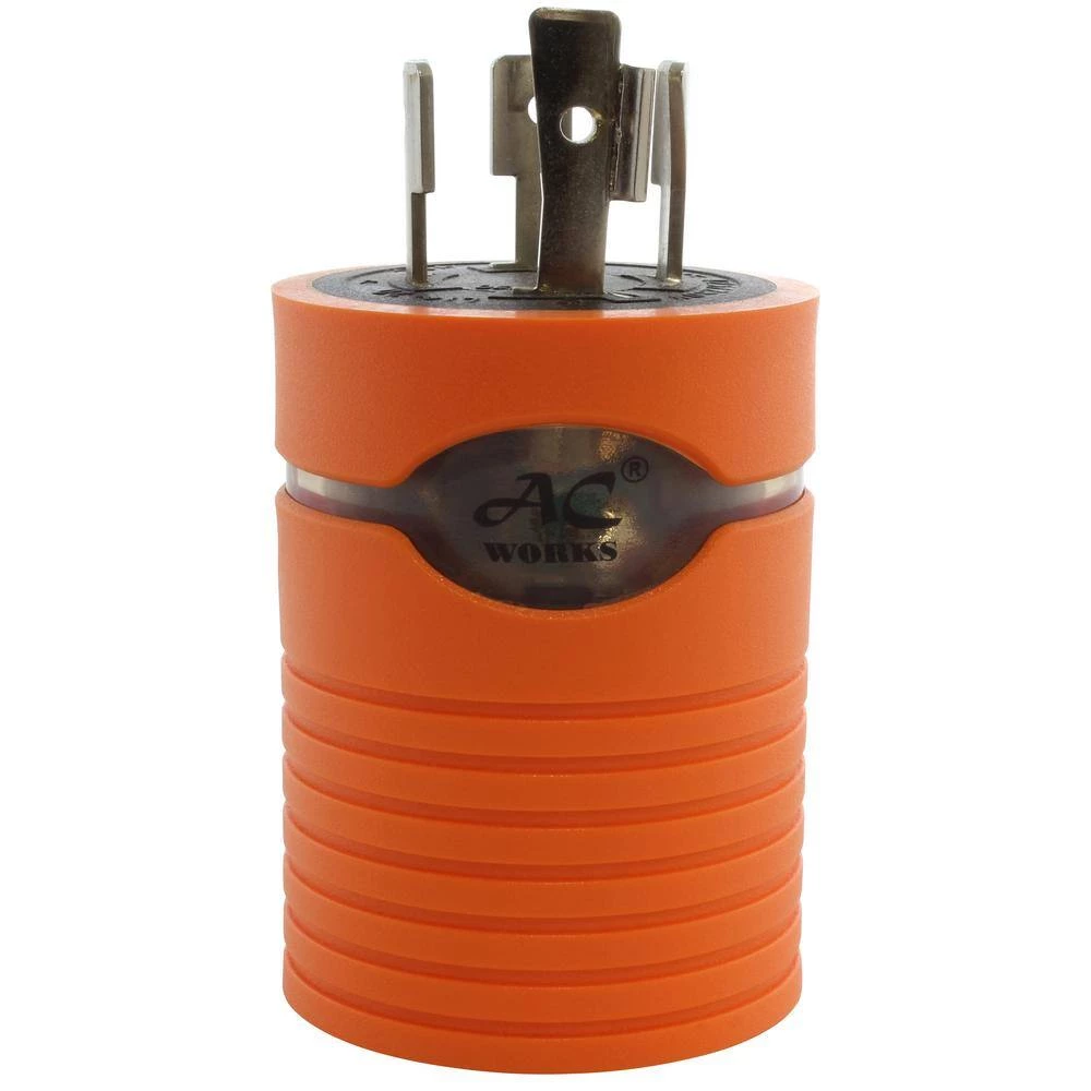 Locking Adapter 20 Amp 4-Prong L14-20P Locking Plug To L14-30R 30 Amp 4-Prong Locking Female Connector by AC WORKS 10 Locking Adapter 20 Amp 4-Prong L14-20P Locking Plug To L14-30R 30 Amp 4-Prong Locking Female Connector by AC WORKS - Image 8